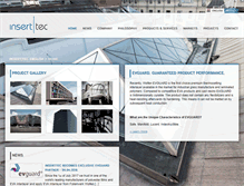 Tablet Screenshot of insert-tec.de
